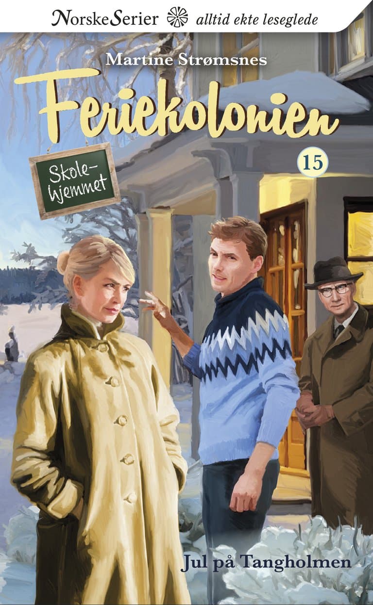 Omslag Jul på Tangholmen av Martine Strømsnes (Heftet)