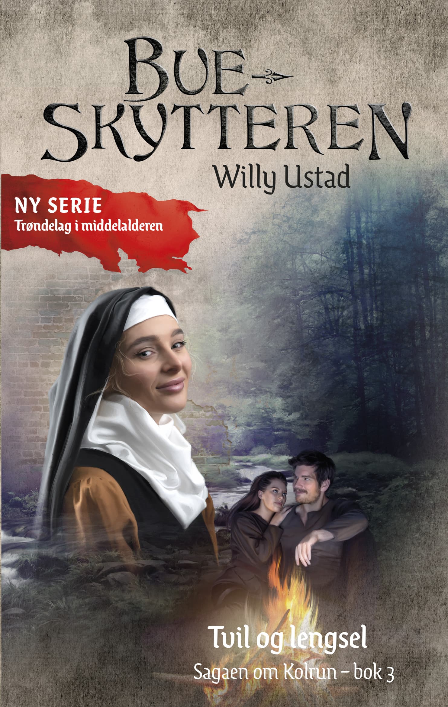 Omslag Tvil og lengsel av Willy Ustad (Ebok)