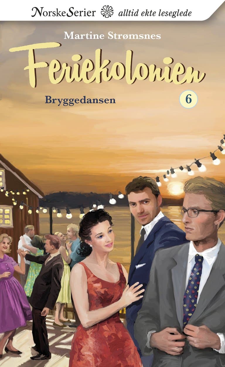 Omslag Bryggedansen av Martine Strømsnes (Heftet)