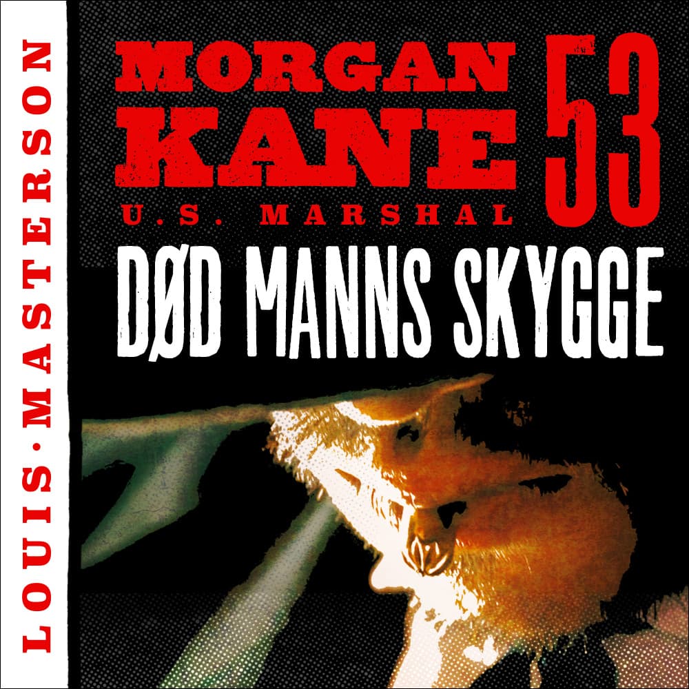 Omslag Død manns skygge av Louis Masterson (Lydbok)