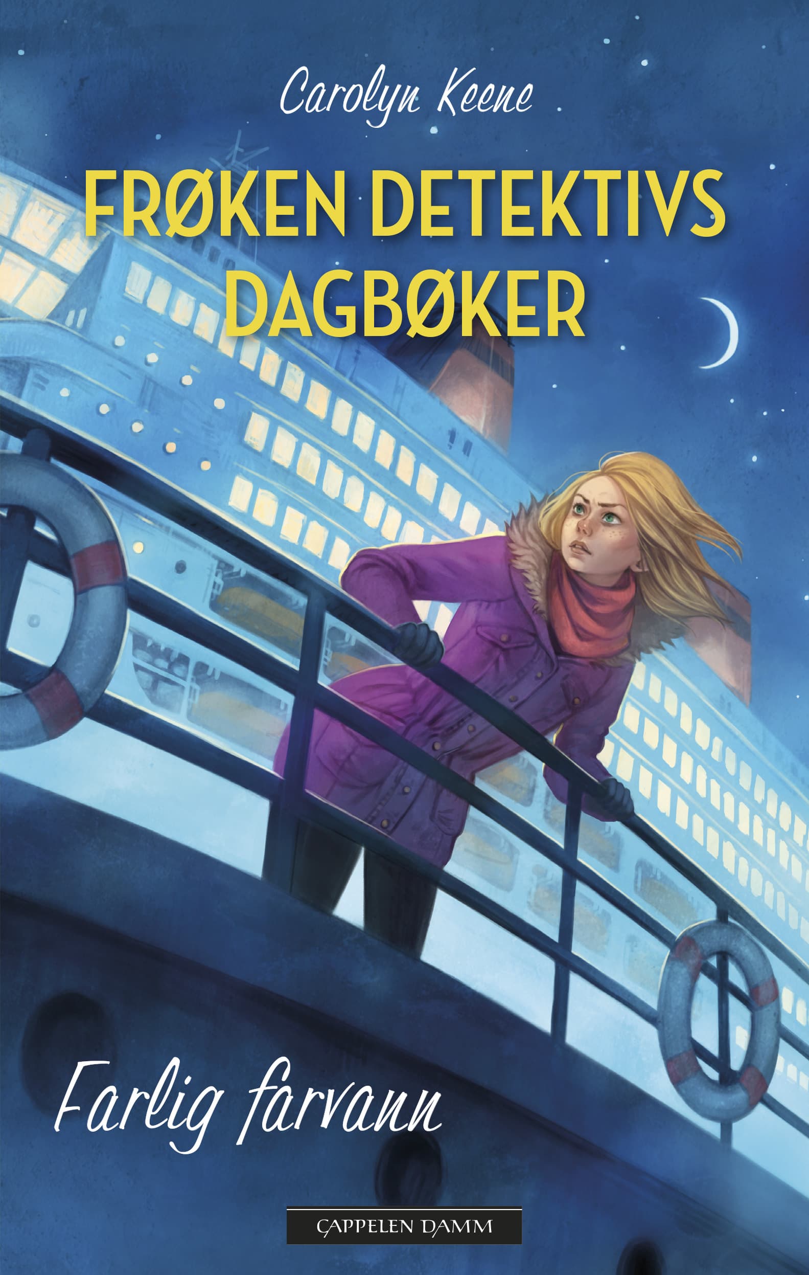 Omslag Farlig farvann av Carolyn Keene (Ebok)