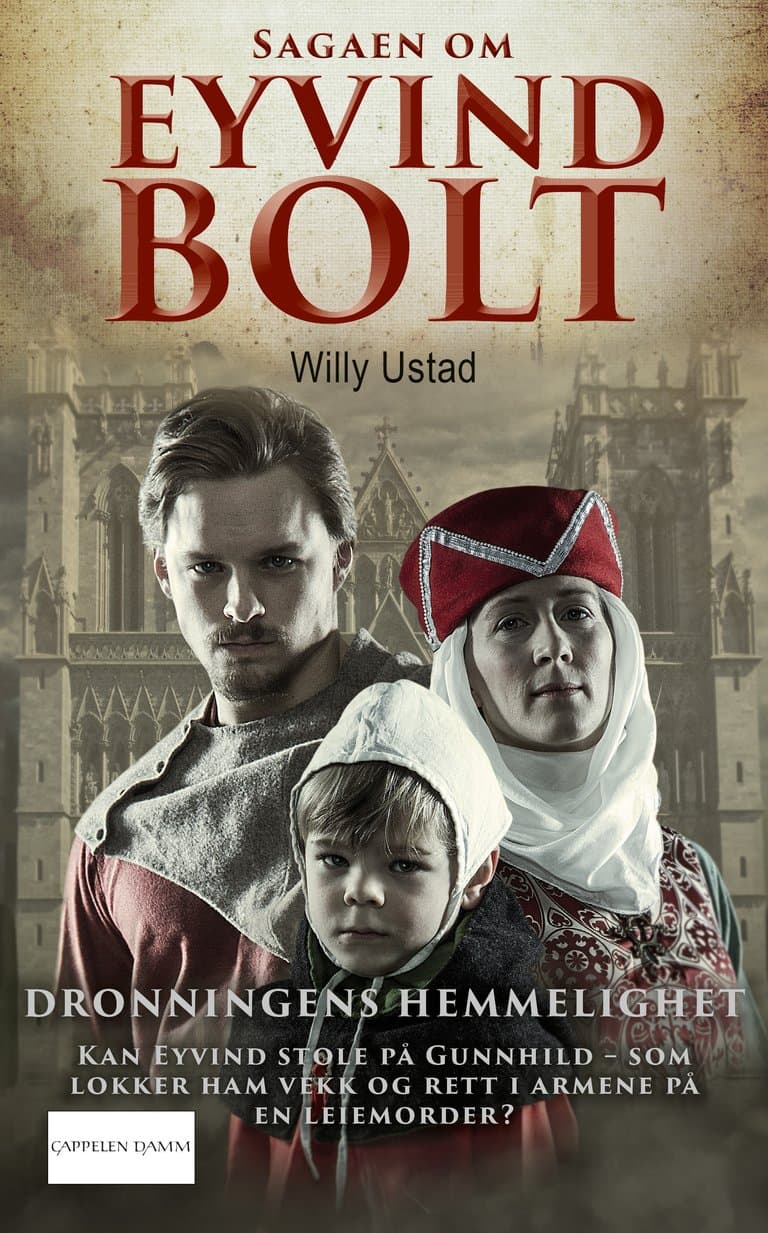 Omslag Dronningens hemmelighet av Willy Ustad (Ebok)