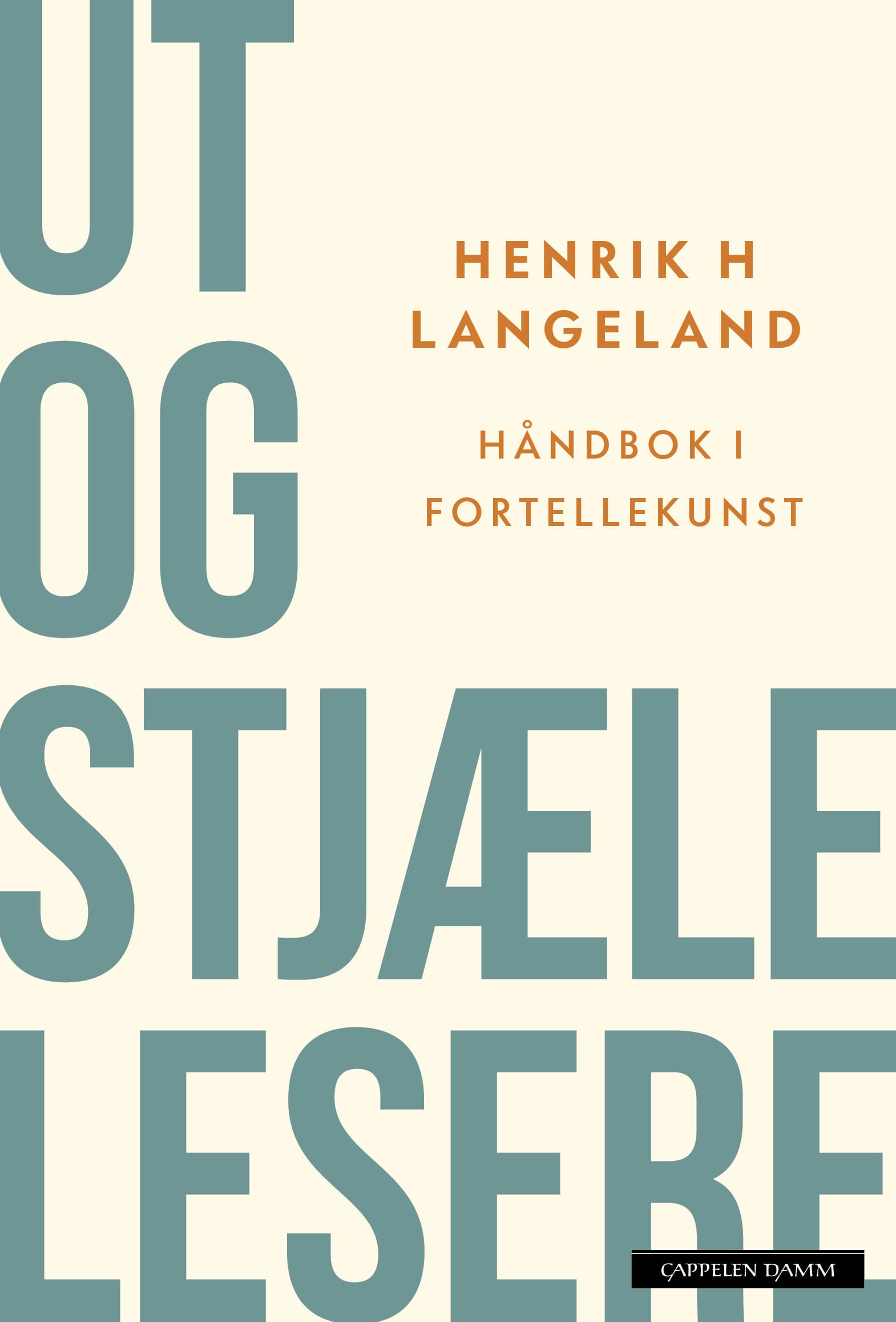 Omslag Ut og stjæle lesere av Henrik H. Langeland (Ebok)