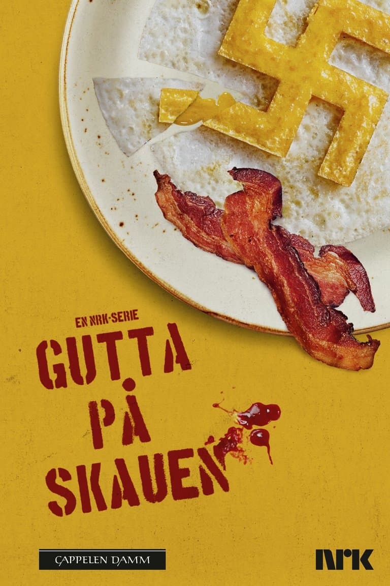 Omslag Gutta på skauen av Bjørn Olaf Johannessen, Erlend Loe og Per Schreiner (Heftet)