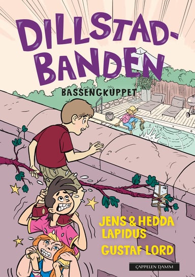 Omslag av "Dillstadbanden 3: Bassengkuppet"