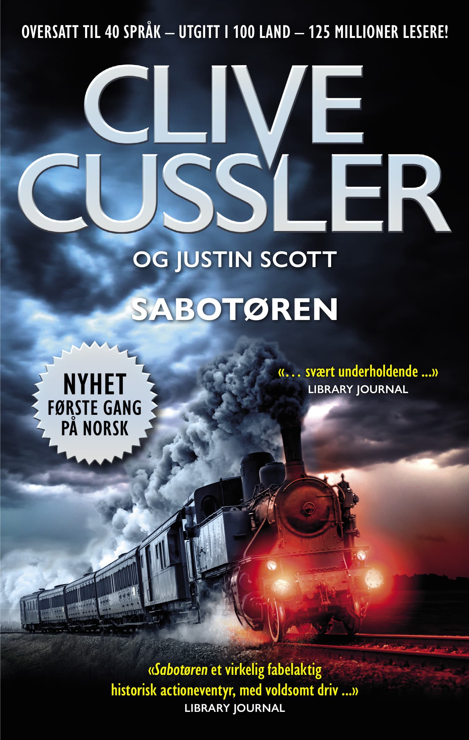 Omslag Sabotøren av Clive Cussler (Ebok)