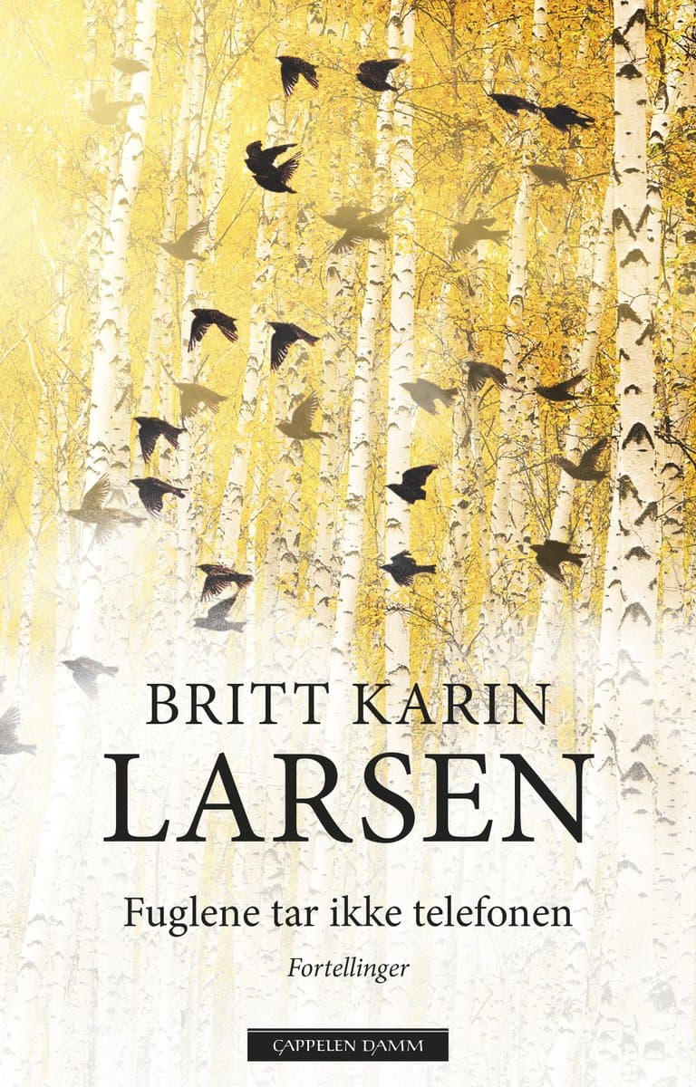 Omslag Fuglene tar ikke telefonen av Britt Karin Larsen (Innbundet)