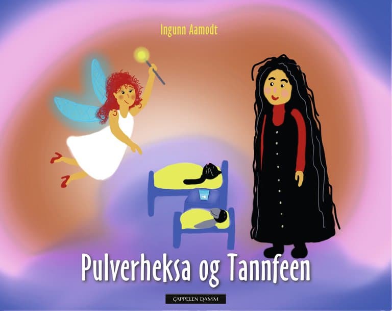 Omslag Pulverheksa og Tannfeen av Ingunn Aamodt (Innbundet)