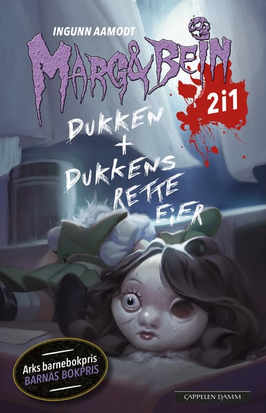 Omslag av "Marg og bein 2i1: Dukken + Dukkens rette eier"