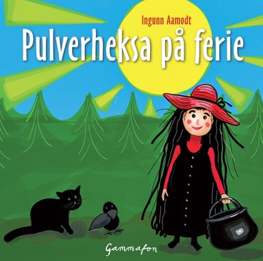 Omslag av "Pulverheksa på ferie"