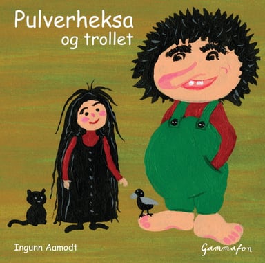 Omslag av "Pulverheksa og trollet"