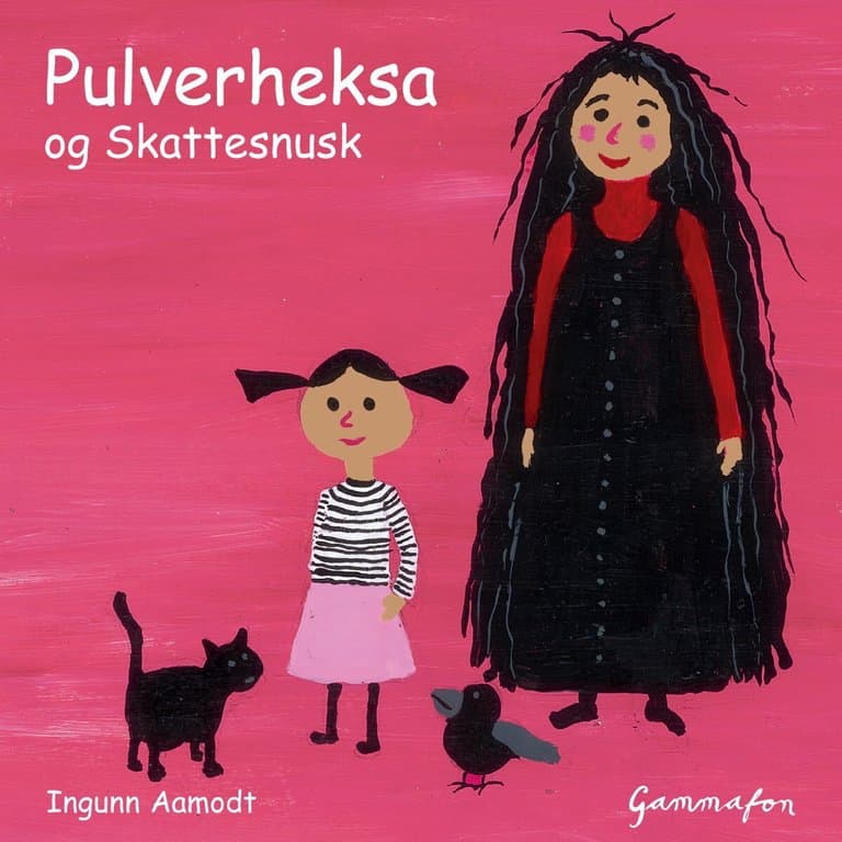 Omslag Pulverheksa og Skattesnusk av Ingunn Aamodt (Lydbok)