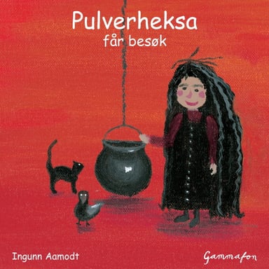 Omslag av "Pulverheksa får besøk"