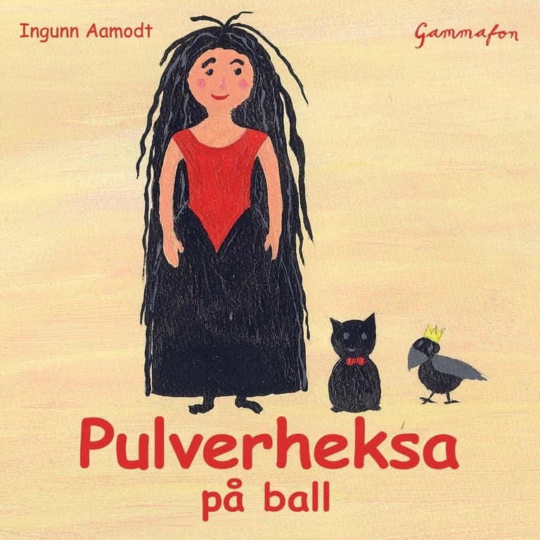 Omslag Pulverheksa på ball av Ingunn Aamodt (Lydbok)