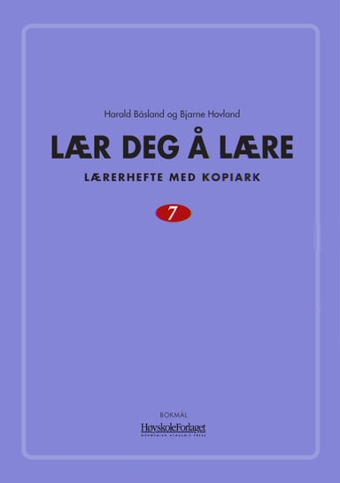 Omslag av "Lær deg å lære 7"