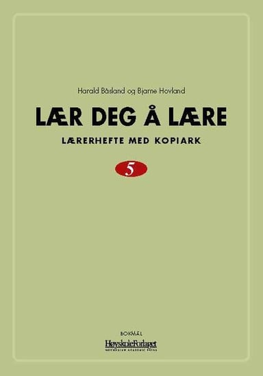 Omslag av "Lær deg å lære 5"