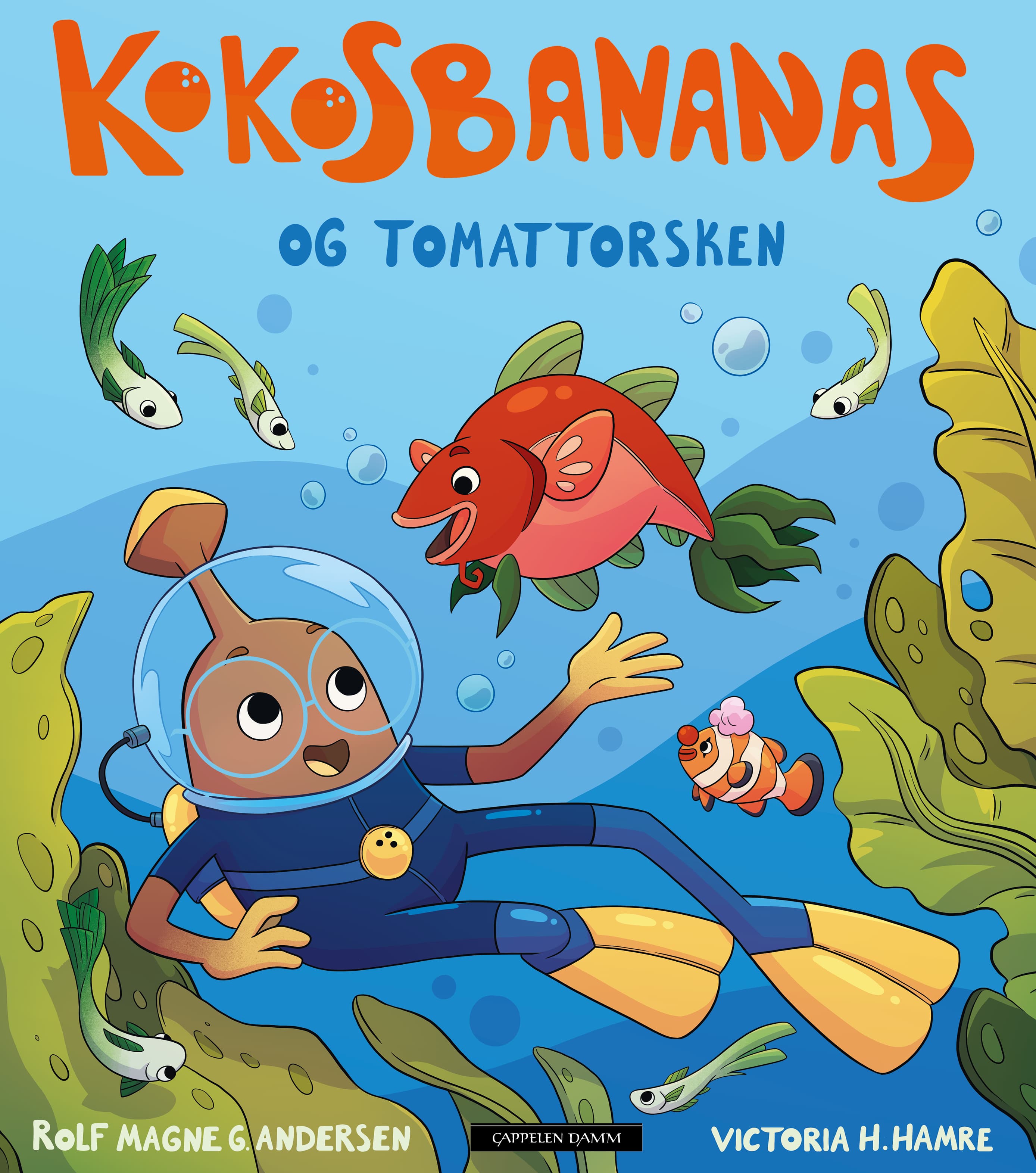 Omslag Kokosbananas og Tomattorsken av Rolf Magne G. Andersen (Ebok)