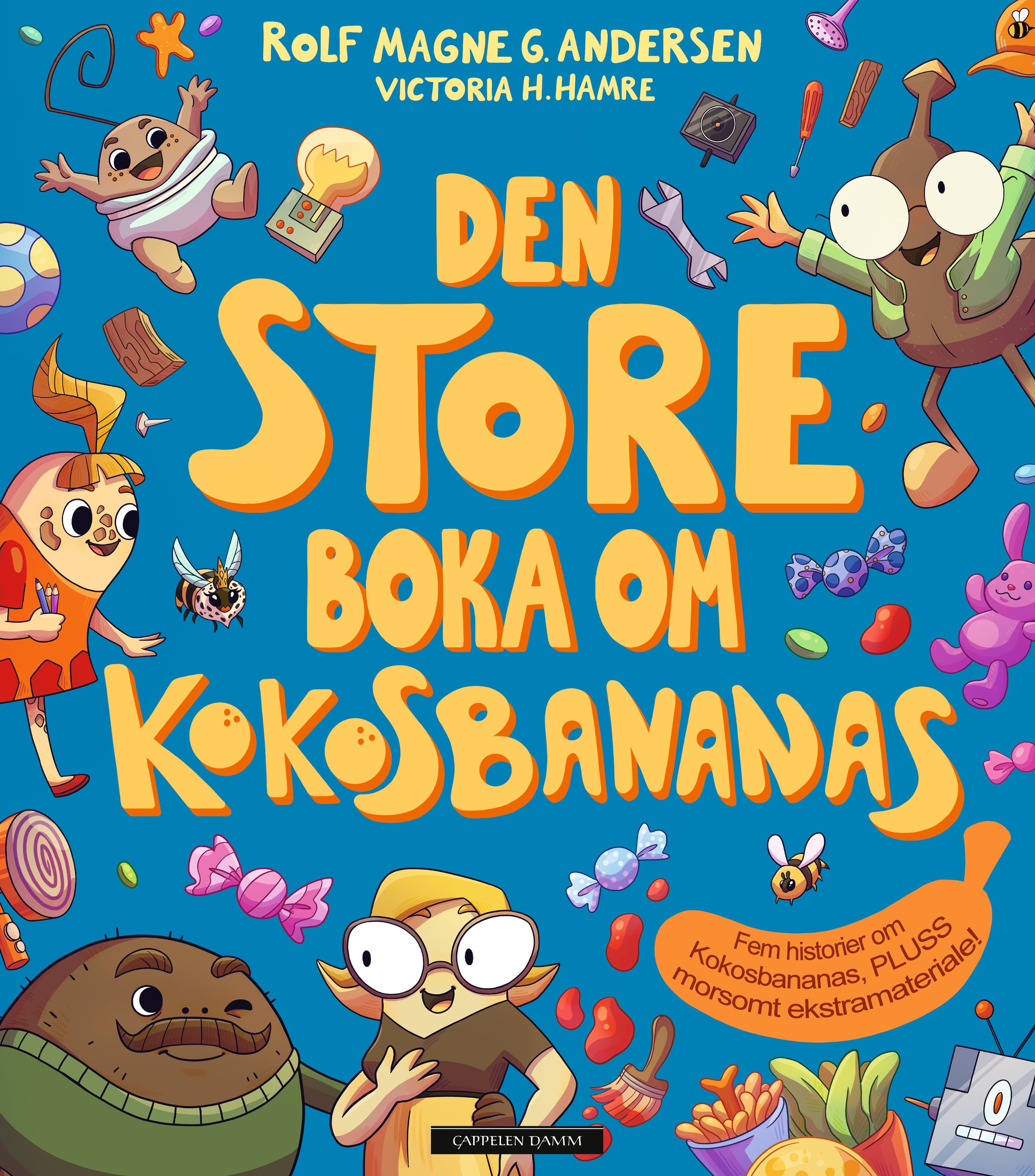 Omslag Den store boka om Kokosbananas av Rolf Magne G. Andersen (Ebok)