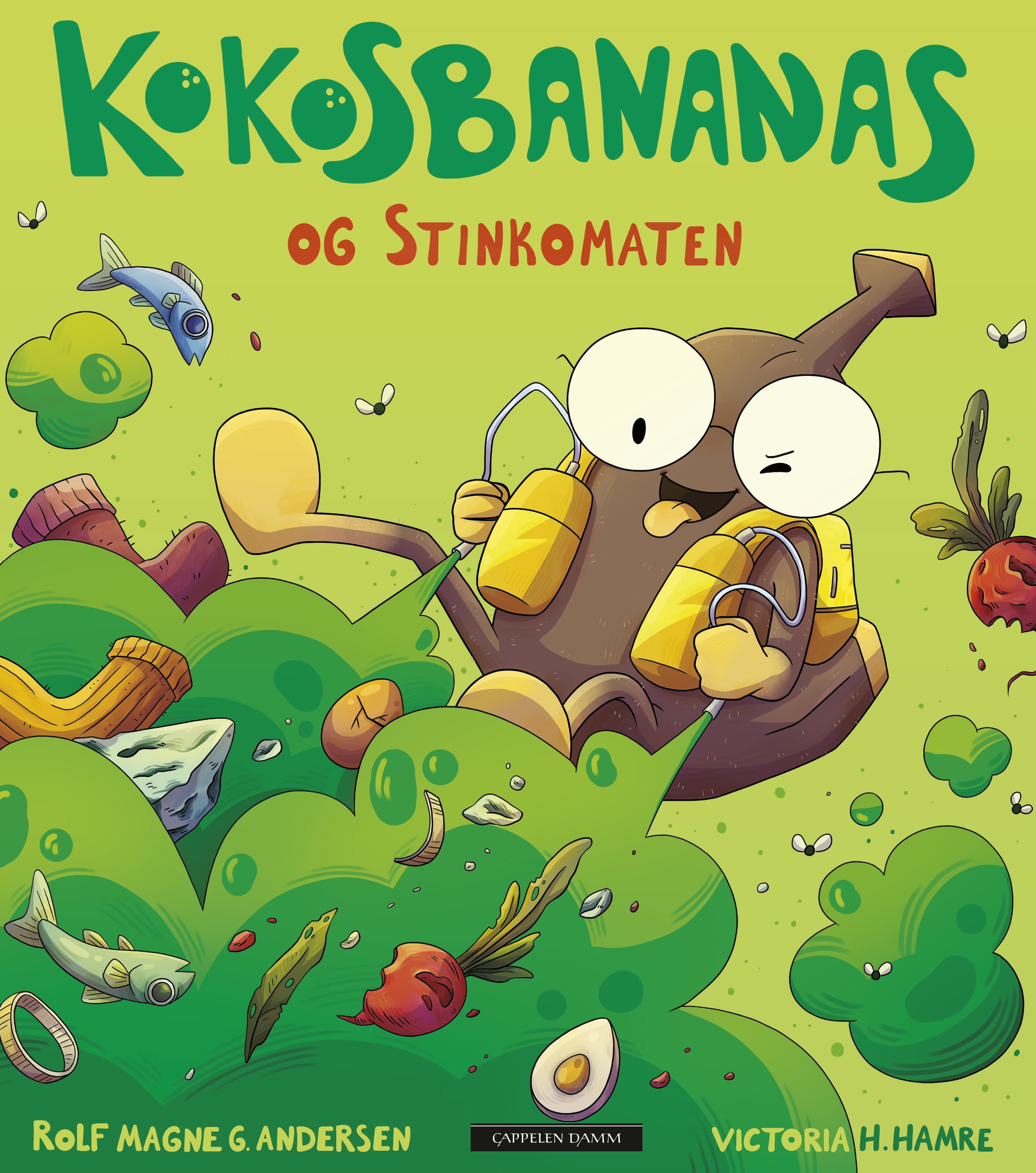 Omslag Kokosbananas og stinkomaten av Rolf Magne G. Andersen (Ebok)