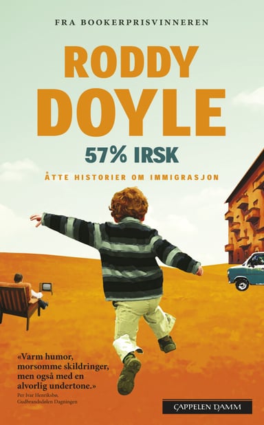 Omslag av "57% irsk. Historier om immigrasjon"
