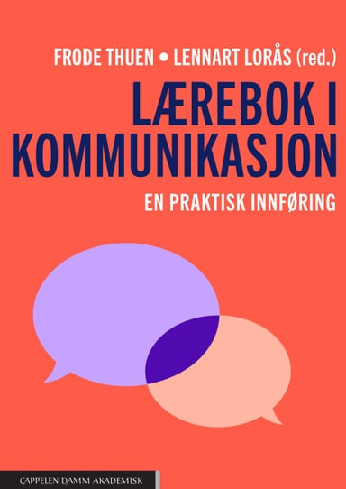 Omslag av "Lærebok i kommunikasjon"