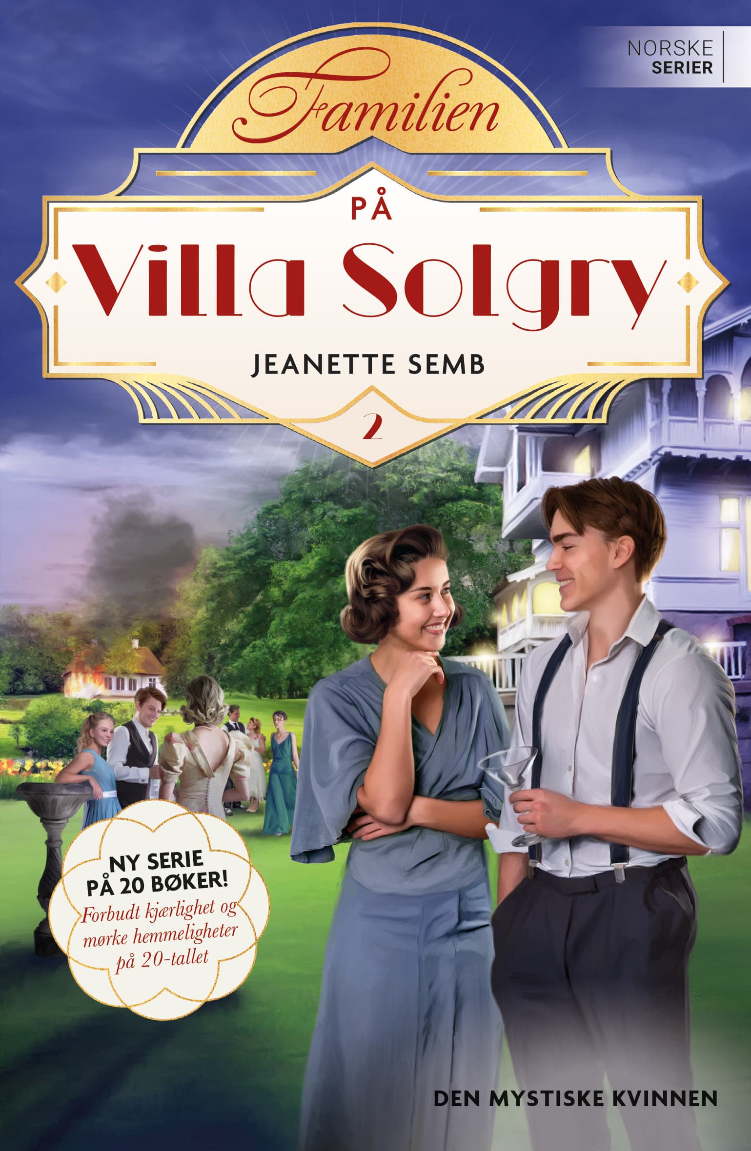 Omslag Den mystiske kvinnen av Jeanette Semb (Heftet)