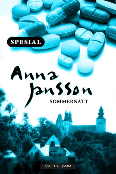 Omslag av "Sommernatt - Maria Wern sommerspesial"