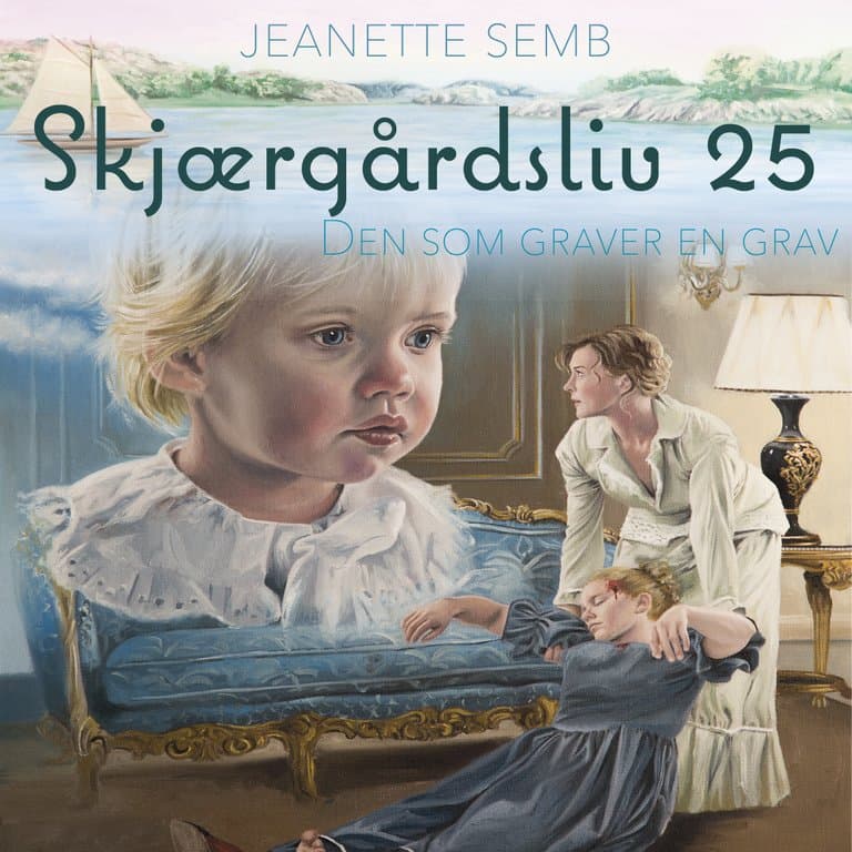 Omslag Den som graver en grav av Jeanette Semb (Lydbok)
