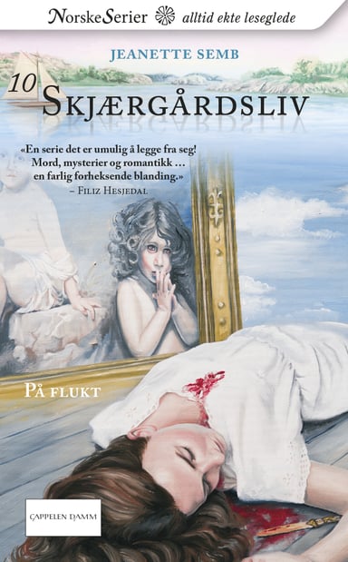 Omslag av "På flukt"