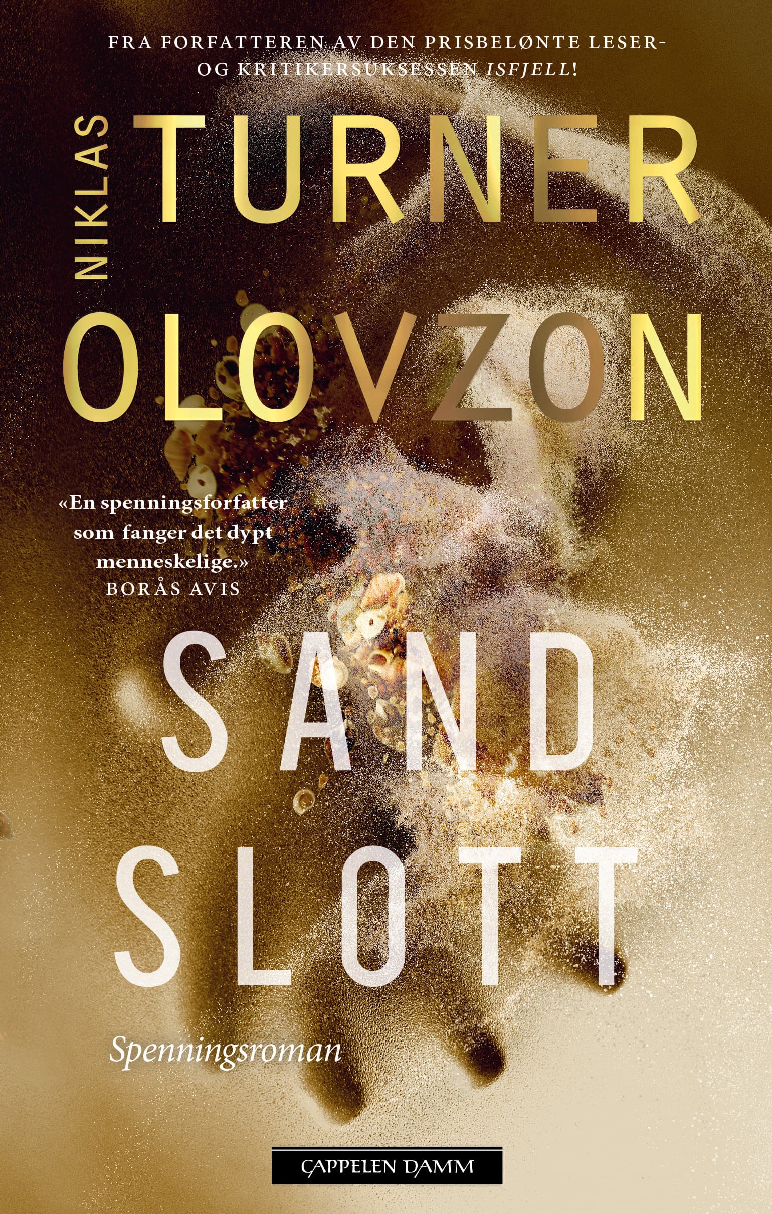 Omslag Sandslott av Niklas Turner Olovzon (Heftet)