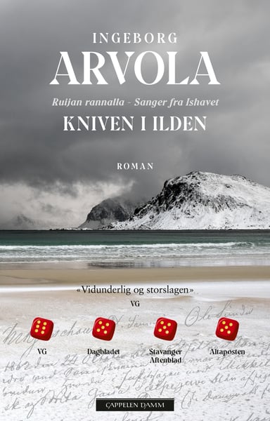 Omslag av "Kniven i ilden"