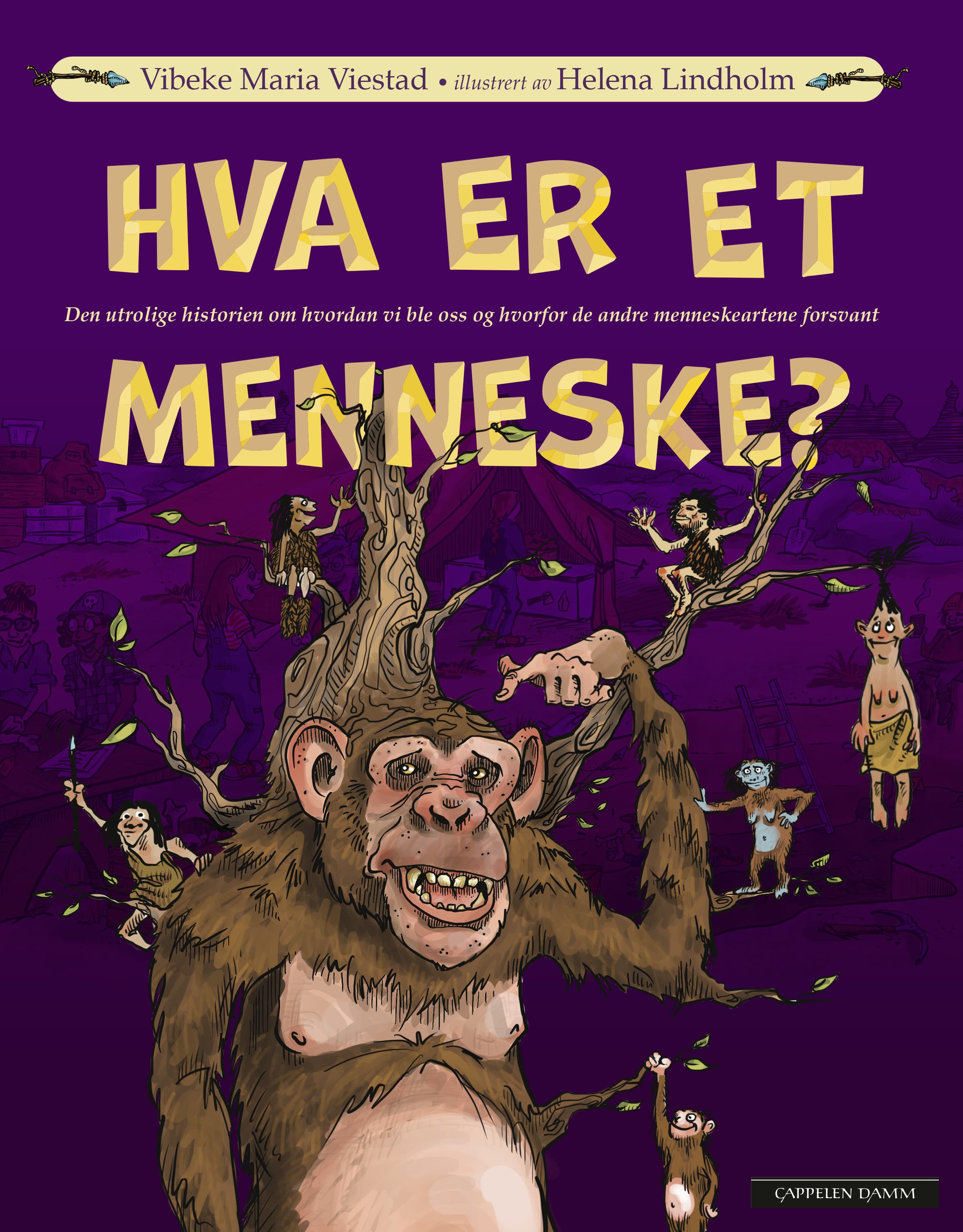 Omslag Hva er et menneske? av Vibeke Maria Viestad (Ebok)