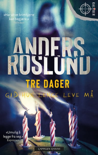 Omslag av "Tre dager"