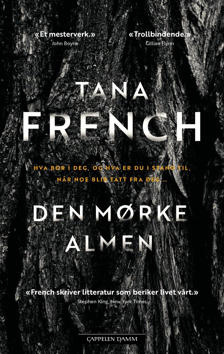 Omslag Den mørke almen av Tana French (Innbundet)