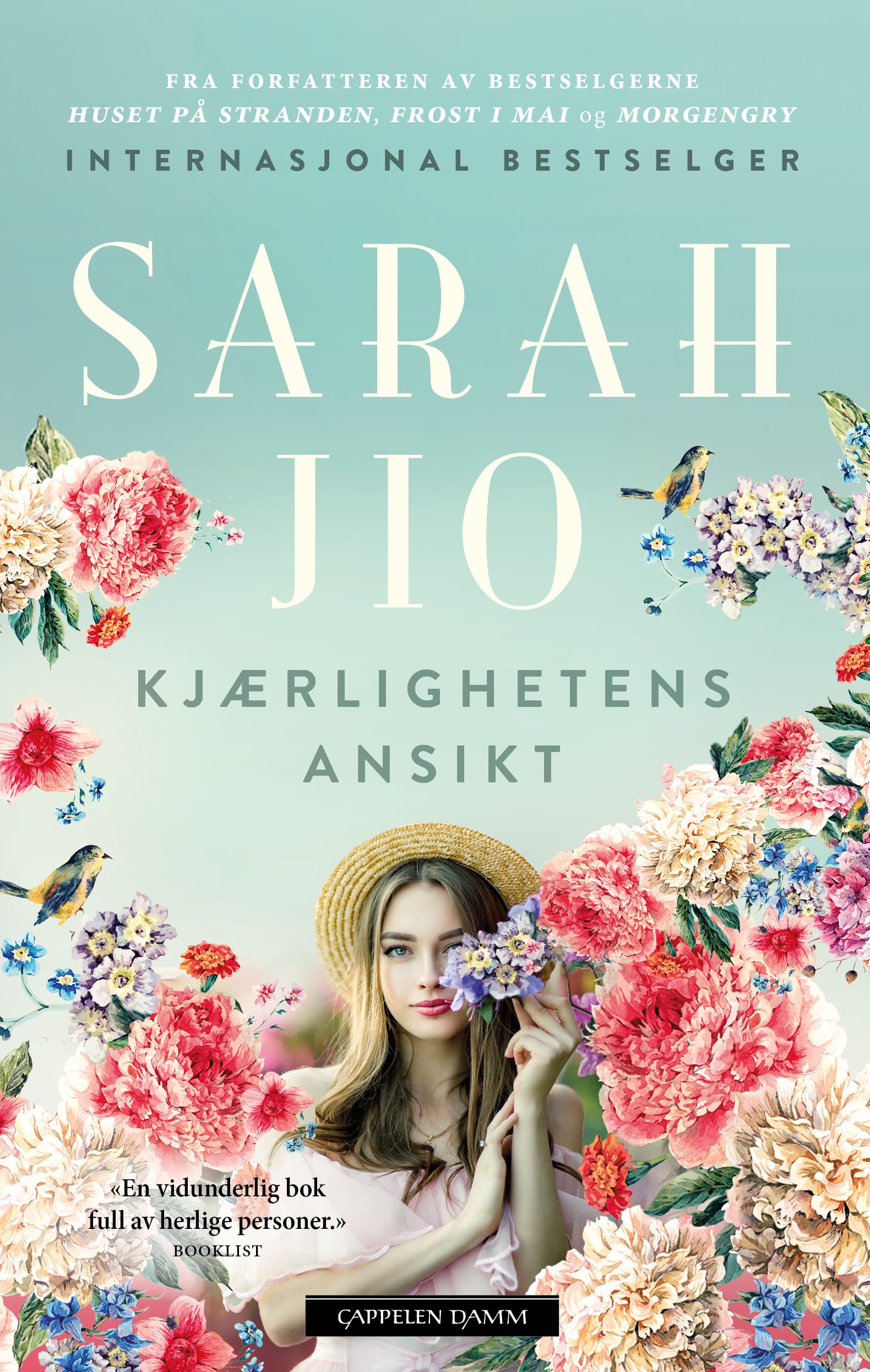 Omslag Kjærlighetens ansikt av Jio, Sarah (Innbundet)