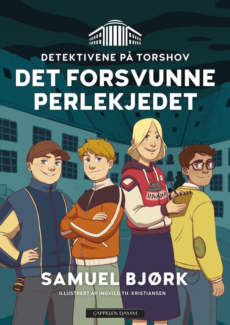 Omslag Detektivene på Torshov: Det forsvunne perlekjedet av Samuel Bjørk og Ingvild Kristiansen (Ebok)