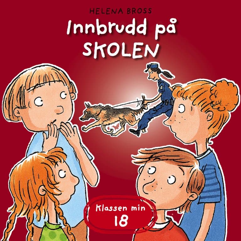 Omslag Innbrudd på skolen av Helena Bross (Lydbok)