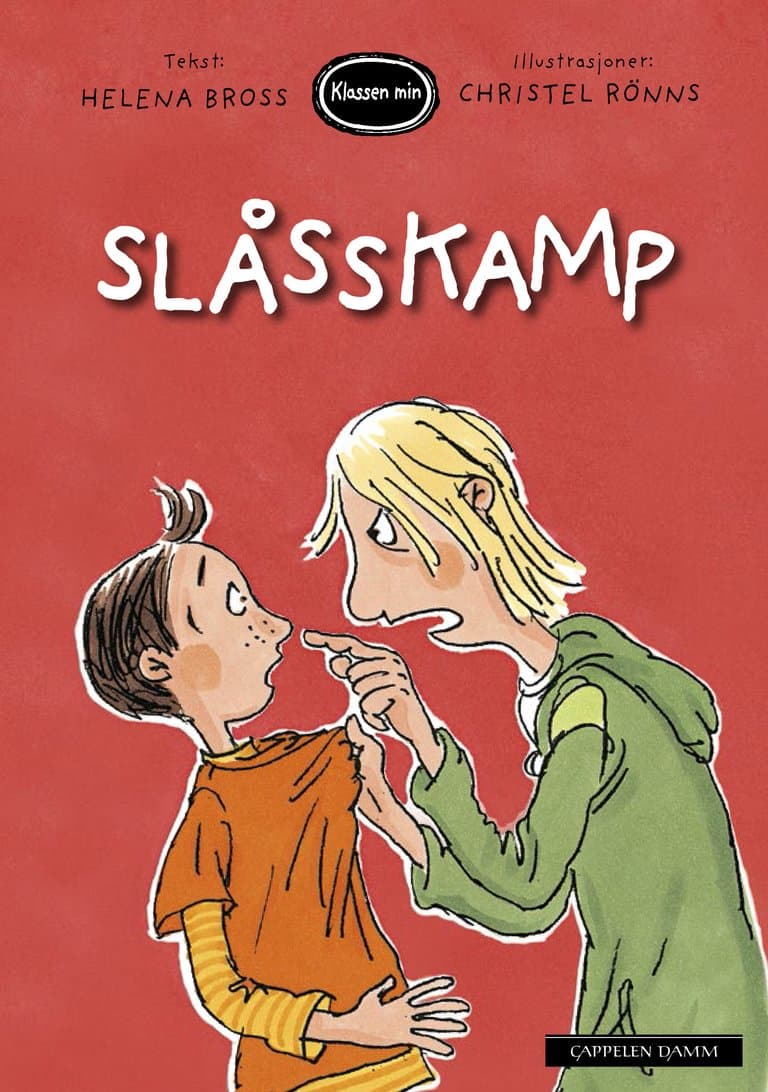 Omslag Klassen min - Slåsskamp av Helena Bross (Innbundet)