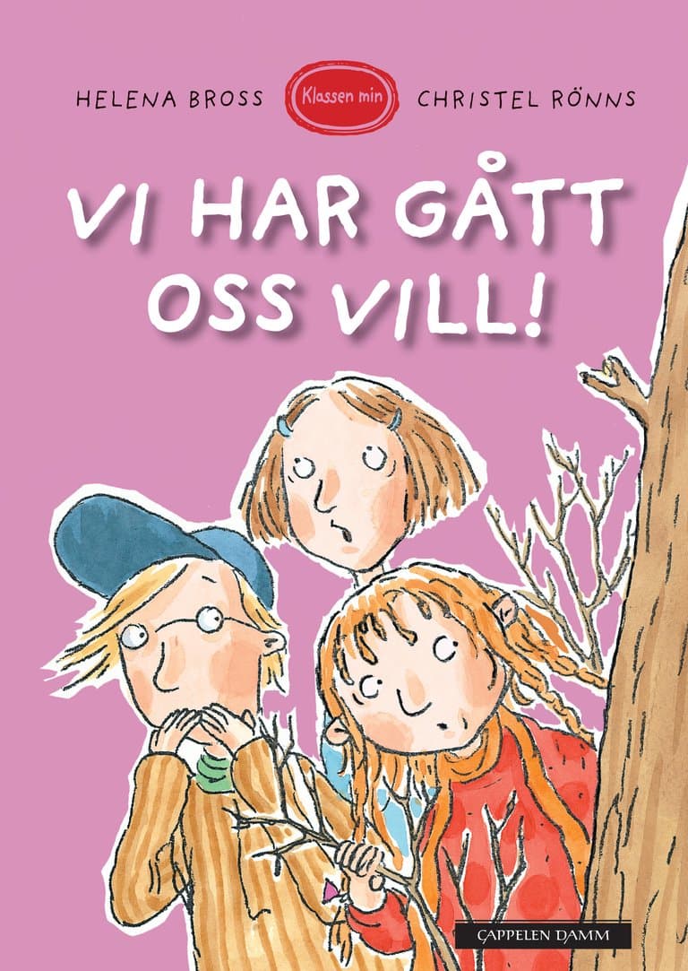Omslag Klassen min - Vi har gått oss vill! av Helena Bross (Innbundet)