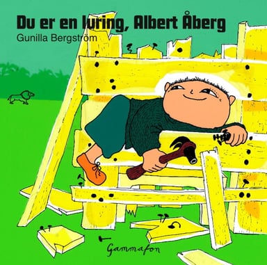 Omslag av "Du er en luring, Albert Åberg"