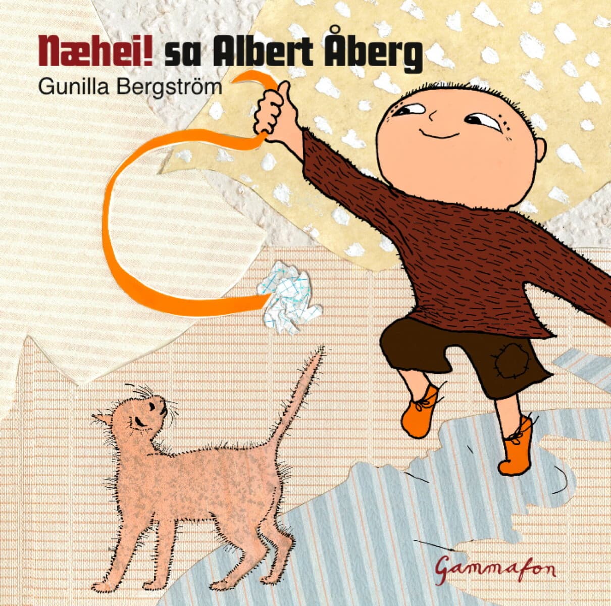 Omslag Næhei! sa Albert Åberg av Gunilla Bergström (Lydbok)