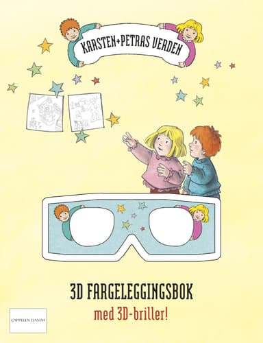 Karsten og Petra 3D fargeleggingsbok