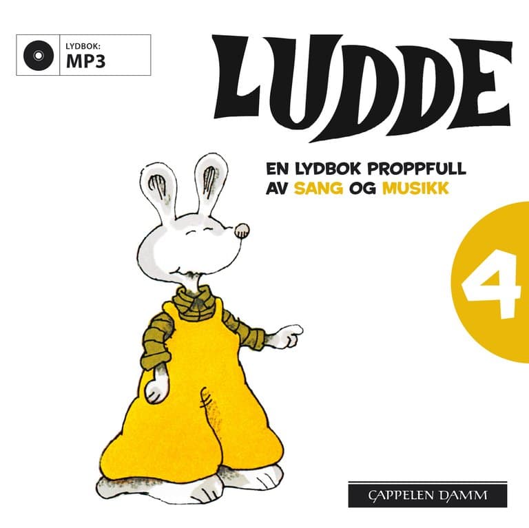 Omslag Ludde 4 av Ulf Löfgren (Lydbok)