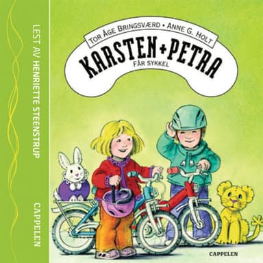 Karsten og Petra får sykkel