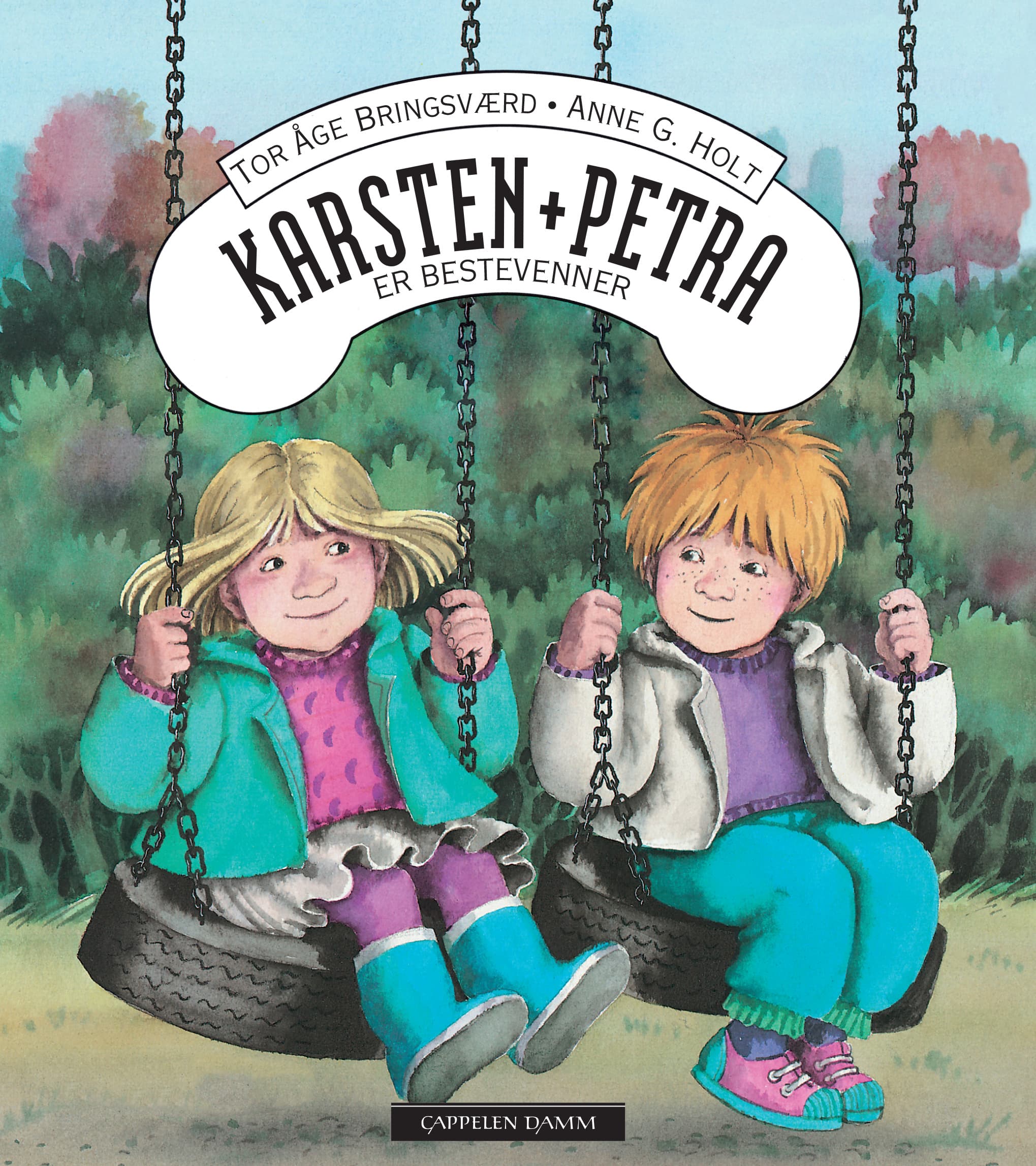 Omslag Karsten og Petra er bestevenner av Tor Åge Bringsværd (Innbundet)
