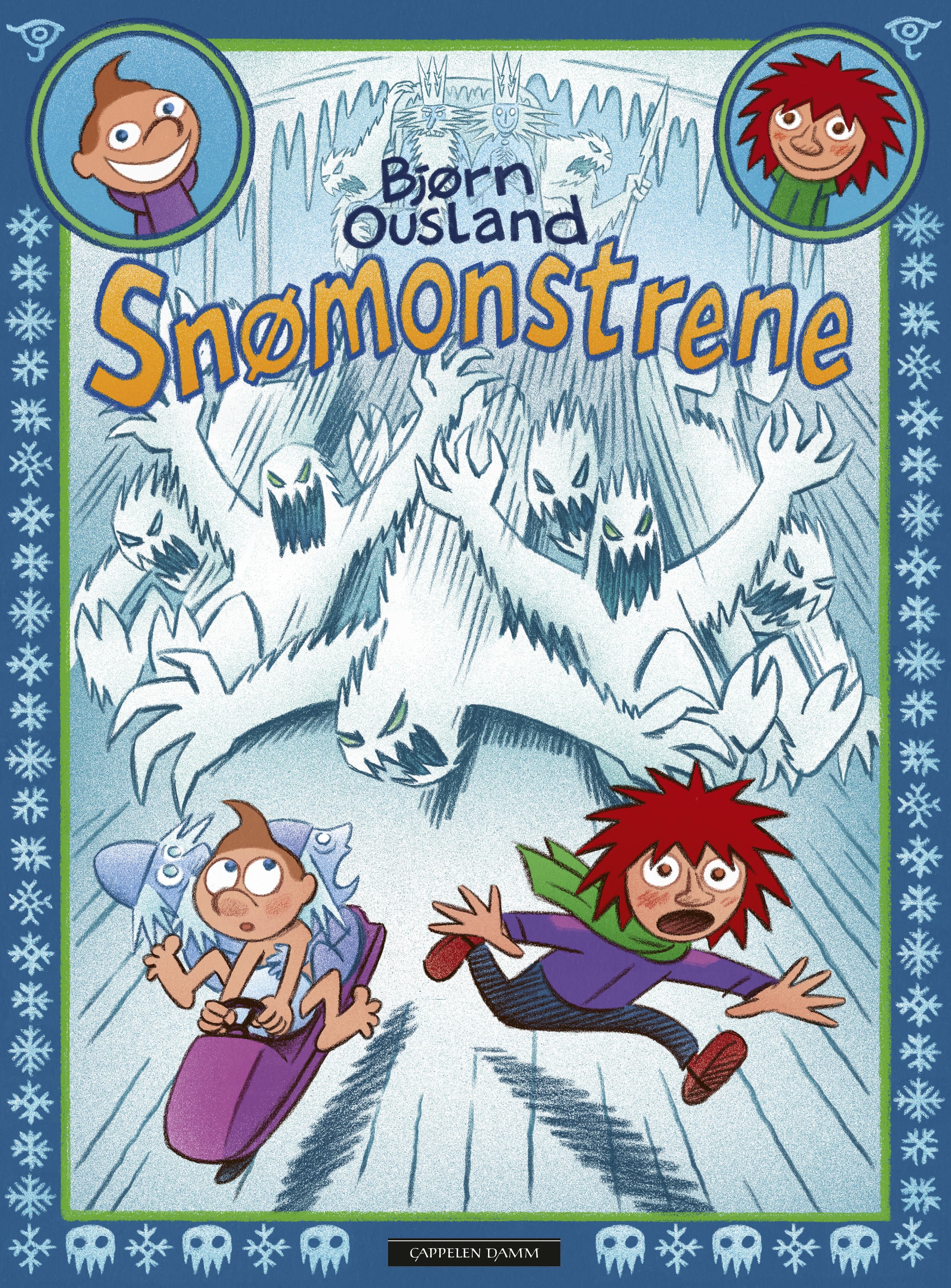 Omslag Snømonstrene av Bjørn Ousland (Ebok)