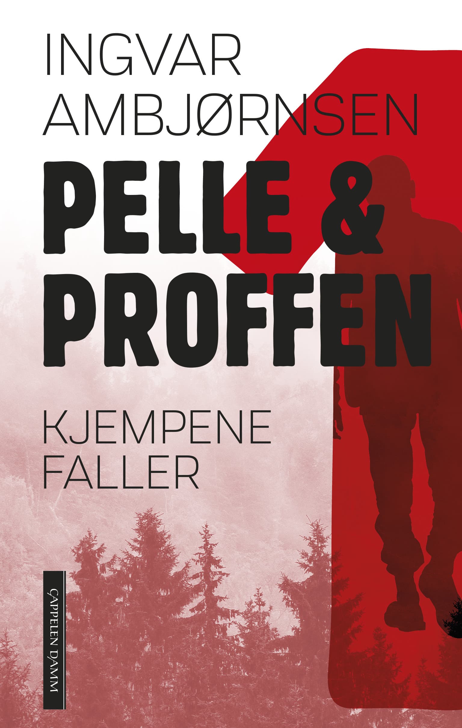 Omslag Kjempene faller av Ingvar Ambjørnsen (Ebok)
