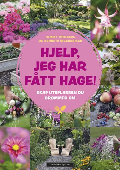 Omslag av "Hjelp, jeg har fått hage!"