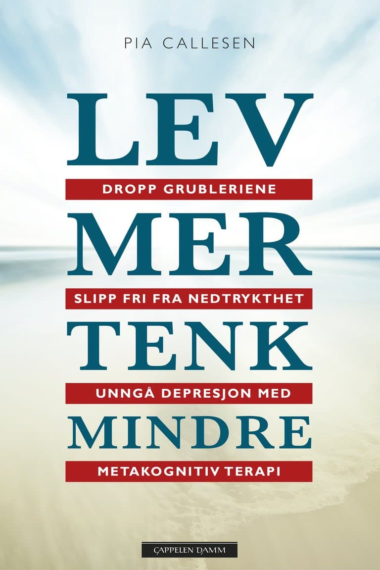 Omslag Lev mer tenk mindre av Pia Callesen (Ebok)