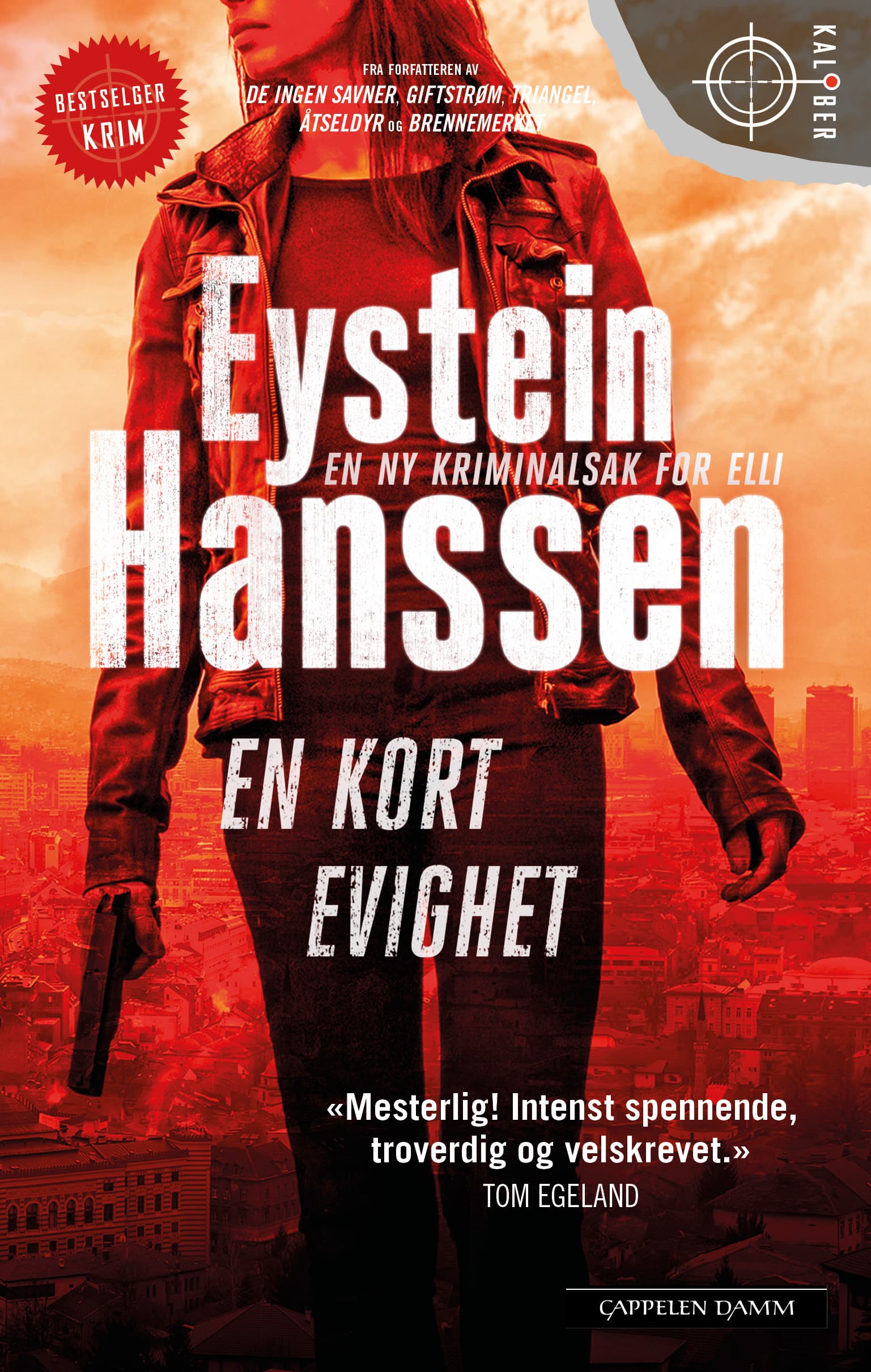 Omslag En kort evighet av Eystein Hanssen (Innbundet)
